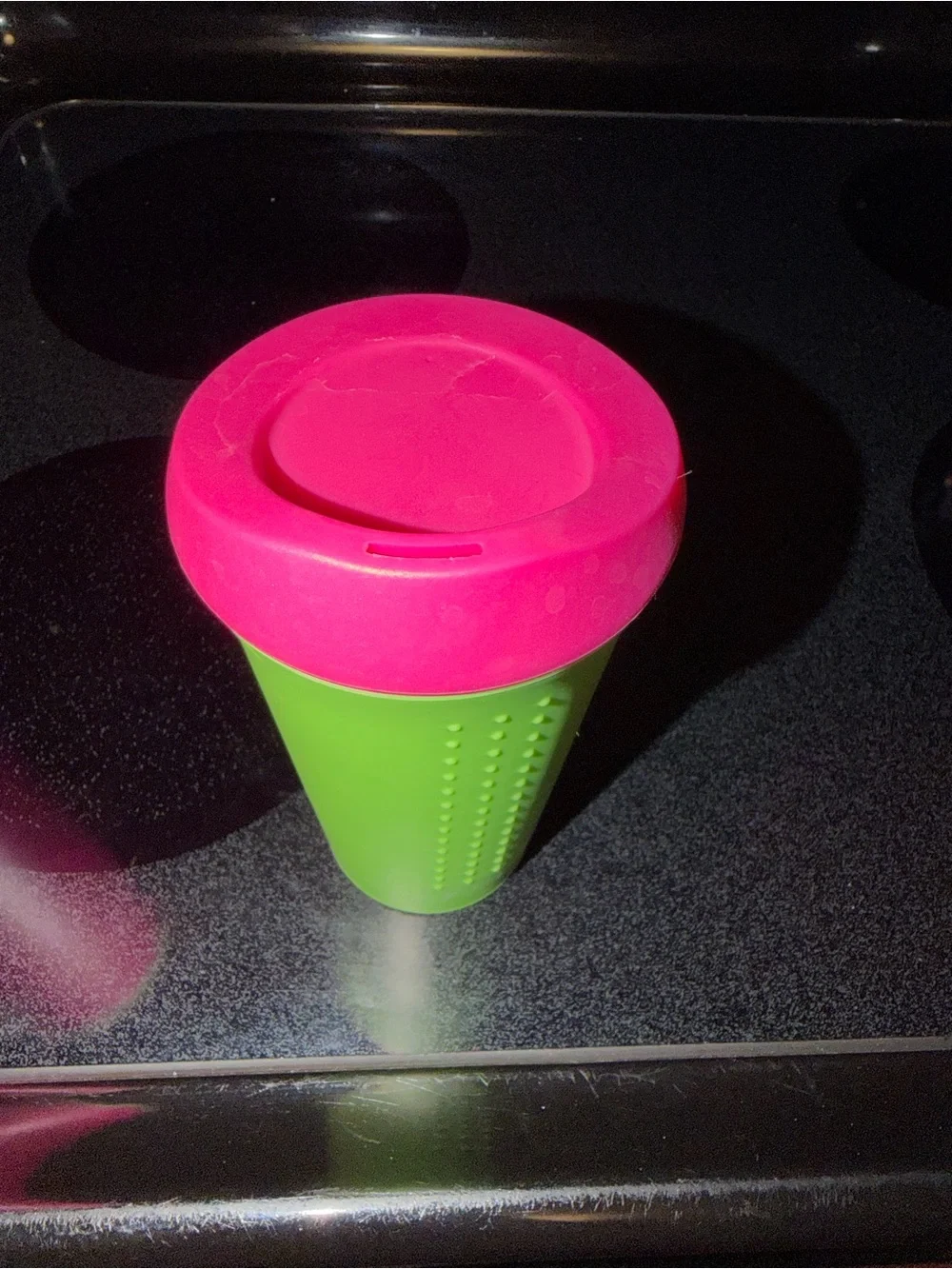 gOsiil Silicone Tumbler Set - Bright Pink & Lime